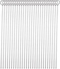 30 Pack 10 Inch Metal Barbecue Skewers, Stainless Steel BBQ Skewers, Shish Kebab Kabob Skewers (BBQ 10Inch-30p)
