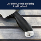 ZWILLING HENCKELS Silvercap Razor-Sharp 3-inch Paring Knife, German Engineered Informed by 100+ Years of Mastery, Black