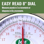 LEM Products 44 lb. Stainless Steel Scale, Silver