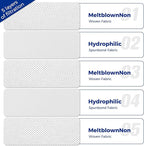 Vacuum Cleaner Bags Fit for Miele Classic C1 Complete C1 C2 C3 S227 S240 S270 S400 S2 S5 S8 Series, Include 6 Packs 3D Efficiency Airclean Bags with 2 Motor Protection Filters and 2 AirClean Filters