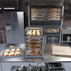 Pack of 12 | Size 13 in. x 18 in. Half Size Aluminum Bun. / Sheet Pan | Ideal for baking, roasting, cooling, prepping, or storing - a must-have in restaurants, bakeries, and busy kitchens.