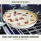 GreenPan Nova 8” & 10” 2 Piece Frying Pan Skillet Set, Oprah’s Favorite Things 2024, Induction Suitable PFAS-Free Nontoxic Ceramic Nonstick, Dishwasher & Oven Safe, Quick Even Heating, Cream White
