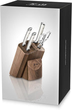 Cangshan S1 Series 1022568 German Steel Forged 5-Piece Starter Knife Block Set, Walnut