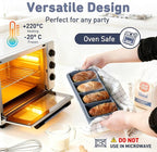 Silicone Freezer Tray with Lid Soup Freezer Container Molds with Steel Reinforced Rim Large Ice Cube Tray Makes 8 Perfect 1 Cup Portions Cubes Storage Food Ice Block Molds New Home Essentials