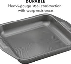 Circulon Nonstick Bakeware, Nonstick Cookie Sheet/Baking Sheet - 11 Inch x 17 Inch, Dark Gray (Pack of 2)