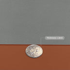Table Pad for Dining Room Table - Can Be Used On Both Sides Waterproof and Easy to Clean Good Flatness Used for Dining Table(Brown+Gray 44x72)
