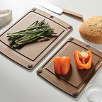Epicurean All-in-One 11.5" × 9" Cutting Board in Nutmeg