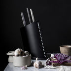 Global GKB-52/CB, 10 Slot Knife Block, Black