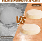 6 Inch Oval Banneton Bread Proofing Basket Set of 6, Kikcoin Mini Sourdough Bread Baking Supplies, Small Banneton Basket Proofing Baskets for Sourdough Bread Baking