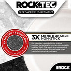 THE ROCK SOHO 11-Inch Ceramic Non Stick Frying Pan – Nothing Sticks, Never Warps, Lasts Longer, Non Toxic Skillet with Heat-Resistant Handle, PTFE PFOA & PFAS Free, Oven & Dishwasher Safe, Cream