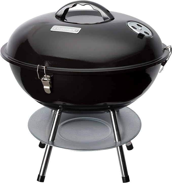 Cuisinart CCG-216 Portable Charcoal Grill, 16", Black