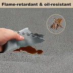 BBQ Grill Mat for Outdoor Grill, 65 x 38 inches Heavy Duty Thickened Under Grill Mats, Oil-Proof Waterproof Floor Protector for Deck and Patio