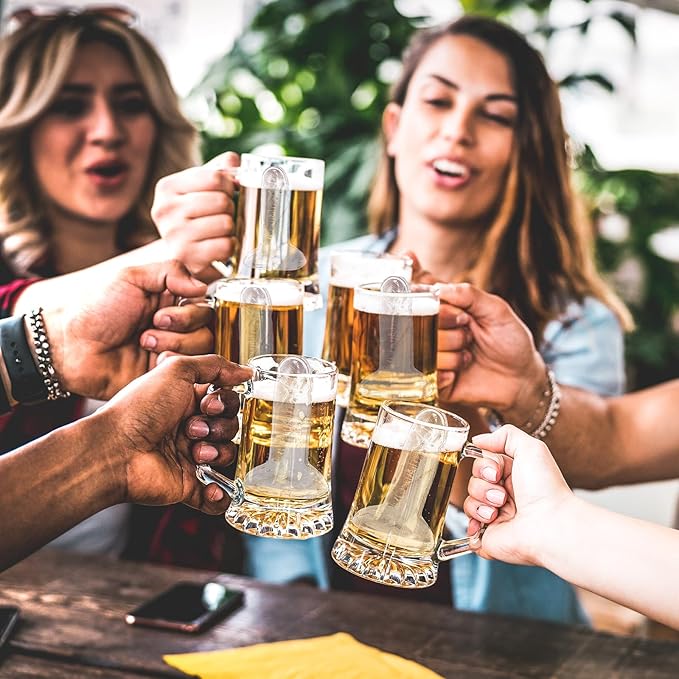 Hoolerry Ice Cube Molds Cube Trays Fun Shapes Silicone Ice Ball Maker with Lid for Whiskey Cocktails Juice Drinks Beverage Crafting Accessories White Elephant Gifting(Black,Classic Style)