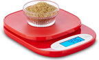 Ozeri ZK24 Garden and Kitchen Scale, with 0.5 g (0.01 oz) Precision Weighing Technology, Red (Pack of 3)
