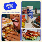 Ayoh Foods, Sando Sauce, Sandwich Sauce, (1-12 Ounce Bottle) - Creamy & Flavorful, Perfect for Sandwiches, Wraps & Dips, Created by Molly Baz (Original Mayo)