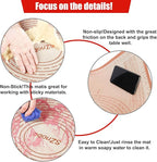 Non-slip Silicone Pastry Mat 36''By 24'' Nonstick Baking Mats Extra Large Counter Mat for Dough Rolling, Pastry, Pie Crust, Fondant, Cookies, Bread, Pasta, Pizza Mat