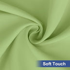 homing Rectangle Table Cloth Cover, Waterproof Polyester Elastic Fitted Tablecloth, Fits for 4 Foot Folding Tables, Washable Table Protector for Picnic, Camping, Outdoor (Sage Green, 24" x 48")