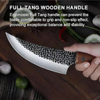 7-Inch Chef Knife Set – Razor-Sharp Stainless Steel Blade, Ergonomic Non-Slip Handle – Includes 7-Inch Knife Sharpener & Protective Cover – Professional Kitchen Cutting Tool