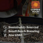 Copper Moon Medium Roast Whole Bean Coffee, Stargazer Blend, 5 Lb