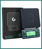 Coffee Gator Coffee Scale 0.1g Precision with Timer - 3kg Digital Scale ﻿Large LCD Weighing Kitchen Multifunctional for Pour-Over, Espresso, French Press, Bean, Food, Drink