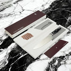 8” Chef Knife – Razor Sharp German Steel DIN1.4116 – All-Purpose Kitchen Knife for Slicing, Dicing & Chopping – Full Tang & Ergonomic Handle – Home Essential Kitchen Knife – Gift Box – Velina series