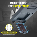 Knife Sharpener Electric for Kitchen - Kitchen Knife Sharpener 3-Stage - 15-Degree EdgeSelect Angle - Knife Sharpeners 100% Diamond Abrasive - Fast Sharpening, Repair, Restore, Polish.