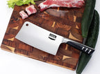 Utopia Kitchen 7 inch Cleaver Knife Stainless Steel Chef Butcher Knives for Meat, Vegetable Multipurpose Kitchen Chef Knife Chopping Bone