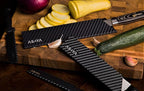 Asaya Professional Knife Edge Guards -Universal Blade Covers - Extra Strength, ABS Plastic and BPA-Free Felt Lining, non-Toxic and Food Safe - Knives Not Included (11Pcs)