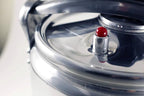 Aluminum Explosion-Proof Pressure Cooker- 7L~15L Capacity- Silver (11L)