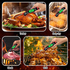 Meat Thermometer Digital, Instant Read Meat Thermometer with Backlight & Magnet for Kitchen, Beef, Grill, Turkey,IP67 Waterproof Cooking Thermometer，Suitable as Stocking Stuffers for Men
