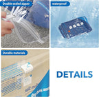 Vacuum Storage Bags with Electric Air Pump 24 Combo (5 Jumbo/5 Large/5 Medium/5 Small/4 Roll), Plastic Packaging Bags,Space Saver Sealer Bags for Clothes, Pillows, Comforters, Blankets, Bedding