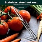 Best Vegetable Carrot Potato Peelers for Kitchen, 2 Pcs, Just Like Mom's old steel Fruits Peeler(52877)