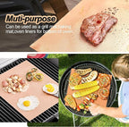 UBeesize 7 Pack Copper Grill Mats for Outdoor Grill, Heavy Duty BBQ Grilling Matt & Oven Liners, Resuable, Easy to Clean, Works on Gas Charcoal Electric Grill, Smoker, Oven -15.75 x 13 Inch