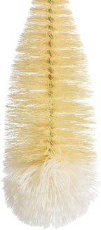 Redecker Tampico Fiber and Wool Soda Stream Bottle Brush with Beechwood Handle, Unique Teardrop Shape Easily Cleans Bottles, Jars and Specialty Glassware, 12-inches, Made in Germany