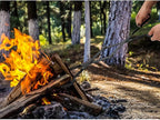 Stanbroil Outdoor Campfire Fireplace Tongs, 26" Long, Log Grabber, Black