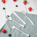 FOCUSLINE 300 Pack Disposable Silver Plastic Forks, Solid and Durable Plastic Cutlery Forks, Heavy Duty Disposable Utensil Silverware for Catering, Parties, Dinners, Weddings