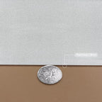 Leather Table Cover,1.8mm Thick,30x60 Inch Desk Cover,Large Desk Mat,Table Protector,Table Cover Protector,Kitchen Table Cover,Dining Table Mat,(Khaki+Silvery,30x60)