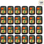 Freshware Meal Prep Containers 1 Compartment Food Storage Containers with Lids, Bento Box, BPA Free, Stackable, (16 oz), 150 count (Pack of 1)