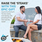 Bristle-Free Grill Scraper Gadget for Dads Who Like Grilling and Have Everything