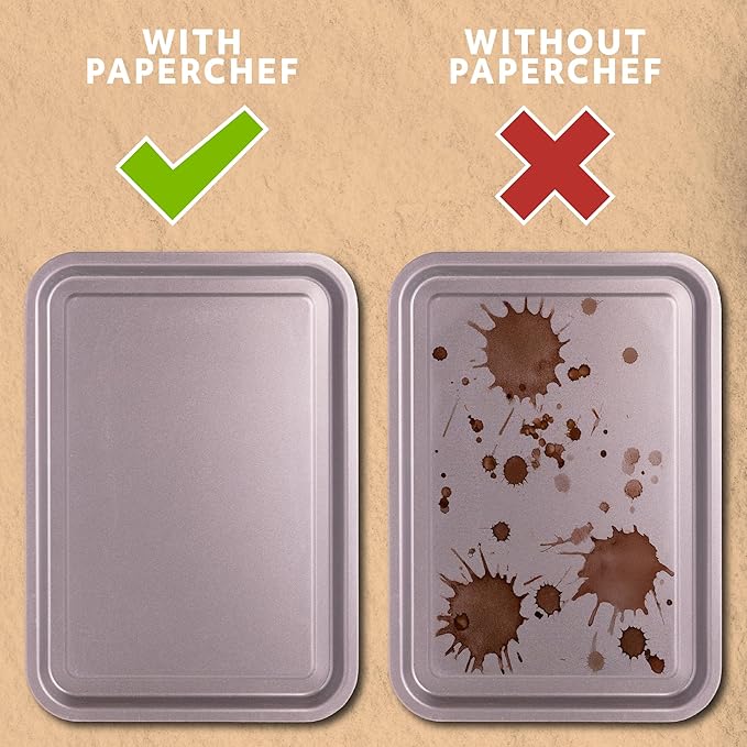 PaperChef - Mini Parchment Baking Cups - Easy Release, Non-Stick Paper - 90 Count