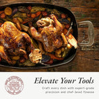 Made In Cookware - Stainless Clad Roasting Pan - 3-Ply Stainless Clad - Professional Cookware - Crafted in Thailand