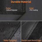 Heavy Duty 600D Polyester 54-inches Cover Compatible with All Monument 4-Burner Grills Mesa 400, 25392, 24633, 35633, 24367, 41847NG Grills, Water Resistant Outdoor Cover, All Weather Protection