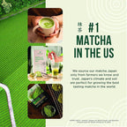Jade Leaf Matcha - Complete Matcha Whisk Set - Ceremonial Gift Set Includes: Bamboo Matcha Whisk & Scoop, Stainless Steel Sifter, Stoneware Bowl & Whisk Holder, and Prep Guide