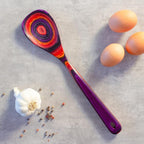 Totally Bamboo Baltique Waikiki Collection 12-1/2" Wooden Cooking Spoon, Safe for Nonstick