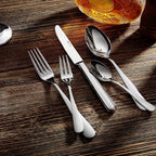 KEAWELL Premium Louise Demitasse Espresso Spoons, 18/10 Stainless Steel Mini Coffee Spoons, Dishwasher Safe (5.6 inches, 12)