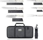 Cangshan S1 Series 7-Piece BBQ Knife Set, Forged German Steel, 1023718