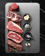 Titanium Cutting Board,Premium Titanium Cutting Board Set of 3, Pure Kitchen Chopping Boards, Non-Toxic & Dishwasher Safe for Meat, Fruit, and Vegetables (3PCS)