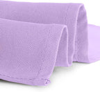 Gee Di Moda Rectangle Tablecloth - 60 x 84 Inch Lavender Table Cloth for 5 Foot Rectangle Table - Heavy Duty Washable Fabric - for 5 Ft Buffet Table, Holiday Party, Dinner, Wedding & Baby Shower