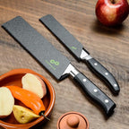 EVERPRIDE 6 Inch & 8 Inch Chef Knife Guard Set (2-Piece Set) Universal Blade Edge Cover Sheaths for Chef and Kitchen Knives – Durable, BPA-Free, Felt Lined, Sturdy ABS Plastic – Knives Not Included