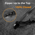 ZPO Vacuum Travel Bags with Wireless Electric Pump (2 Pack), IP67 Waterproof Reusable Compression Packing Cubes with Transparent Window, Space Saver Storage Bags for Clothes, Luggage & Suitcase